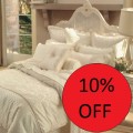 Sheridan damask Vanilla Bedlinen