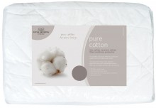 Pure Cotton MAttress protector by fine bedding company