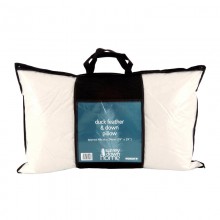 White Duck Feather and Down Pillow by Surrey Down