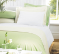 Greens luxury percale polycotton Bolster pillowcases