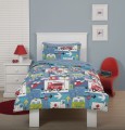 Just Kidding Rally Rescue Duvet Cover for Boys By Linen House at Hayley Green Luxury Linen