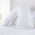 V-shaped pillowcases